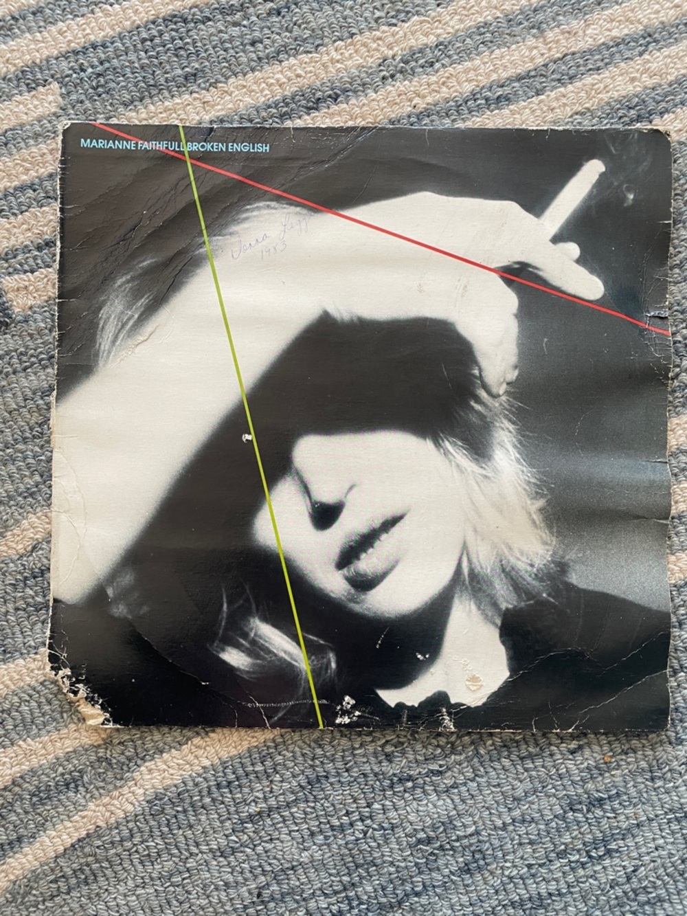 3/$25 Marianne Faithfull ‘Broken English’ 1979 Vinyl LP